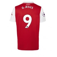 Fotbalové Dres Arsenal Gabriel Jesus #9 Domácí 2022-23 Krátký Rukáv